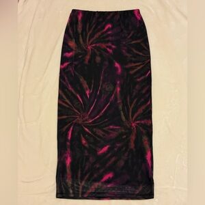 Tie-Dye Midi Skirt AFRM